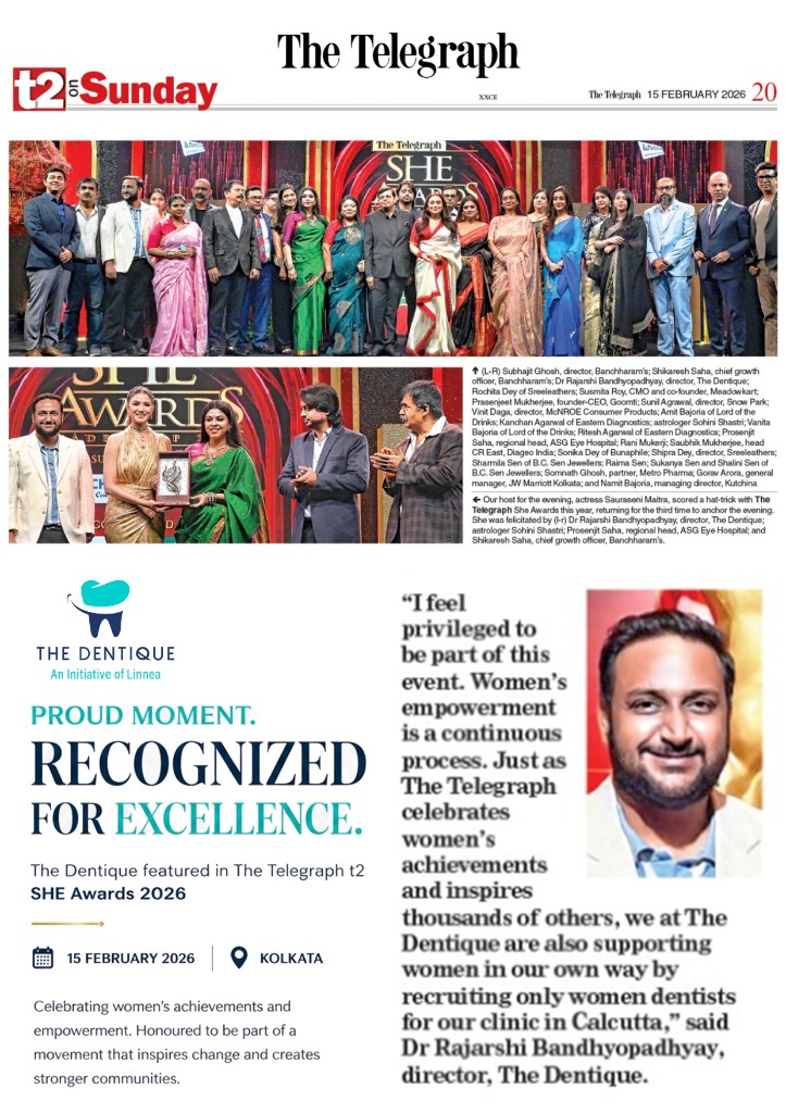 🏆 Recognition for Excellence: The Dentique Featured in The Telegraph t2